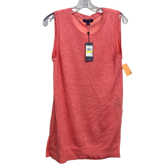 Top Sleeveless By Tommy Hilfiger In Orange, Size:M