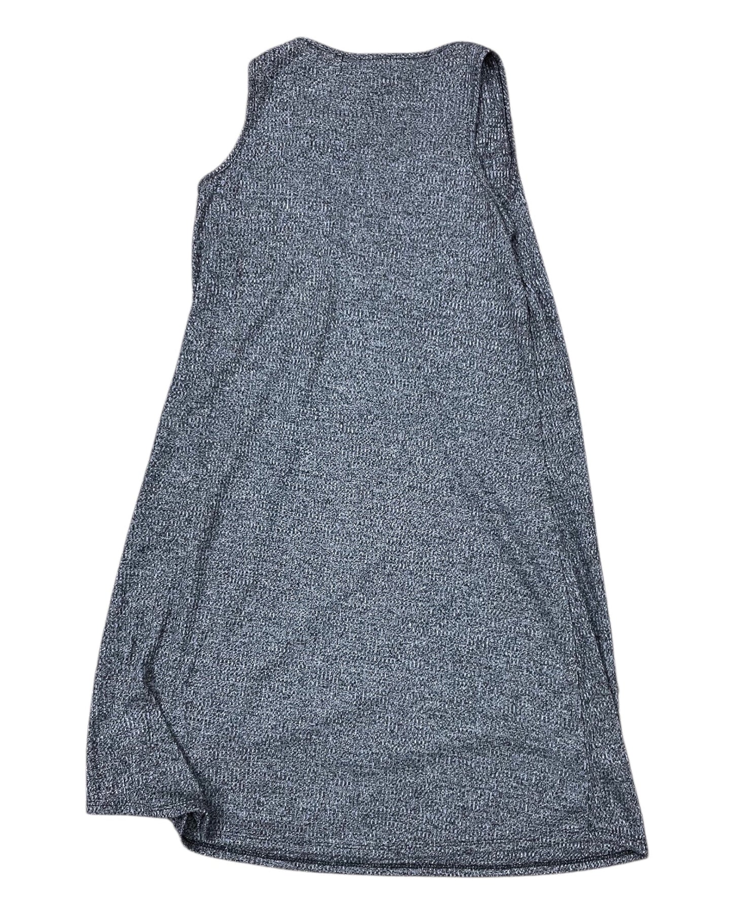 Dress Casual Short By Pink Rose In Black & Grey, Size:M