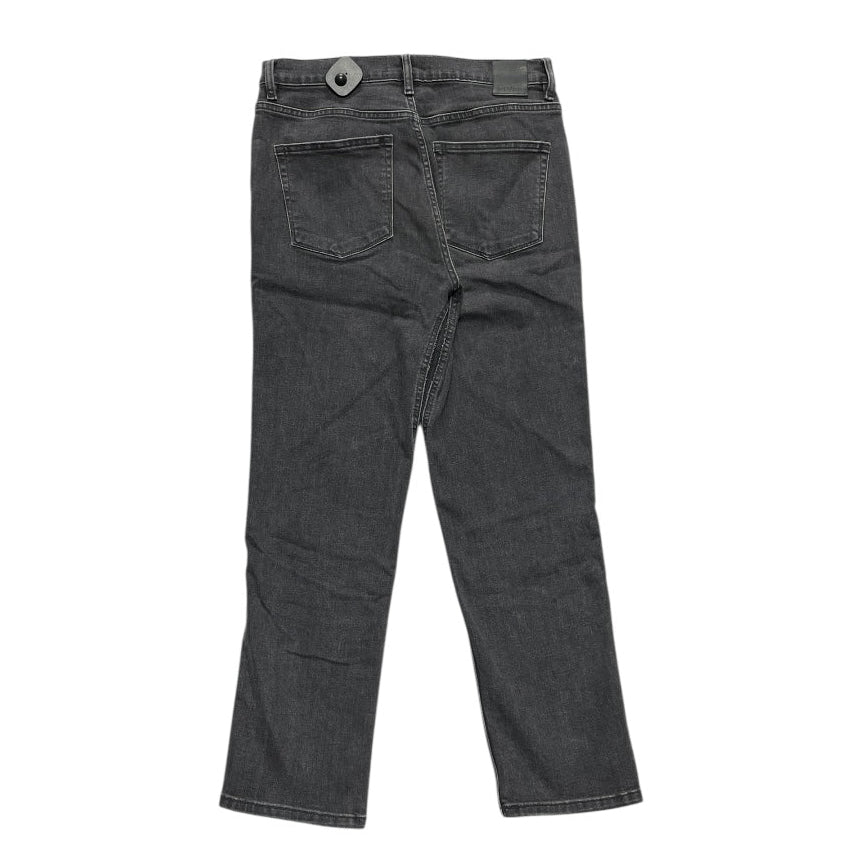 Jeans Straight By Cmc In Black Denim, Size:12