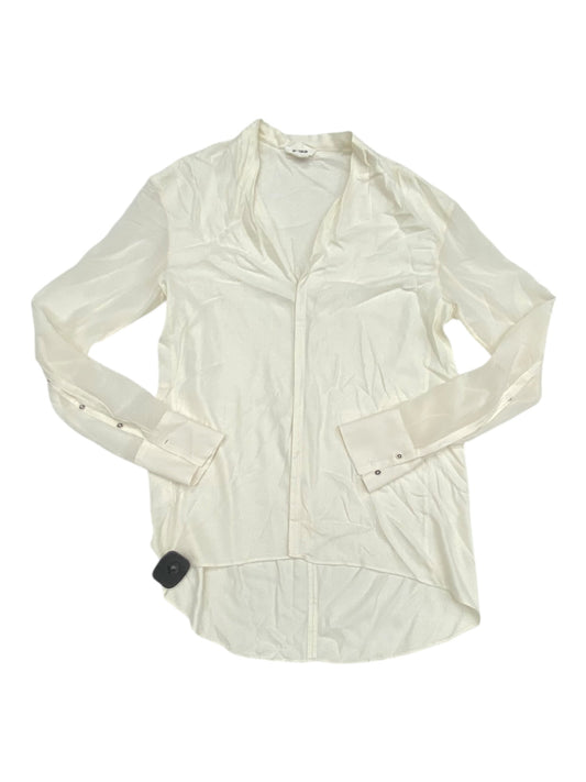 Top Ls Designer By Helmut Lang In Cream, Size:S