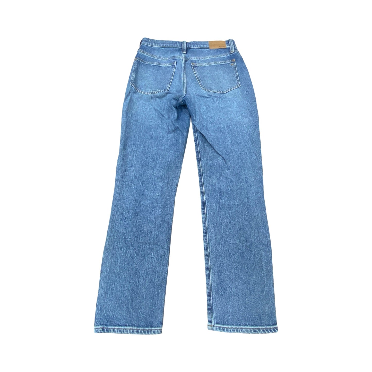Jeans Straight By Madewell In Blue Denim, Size:4