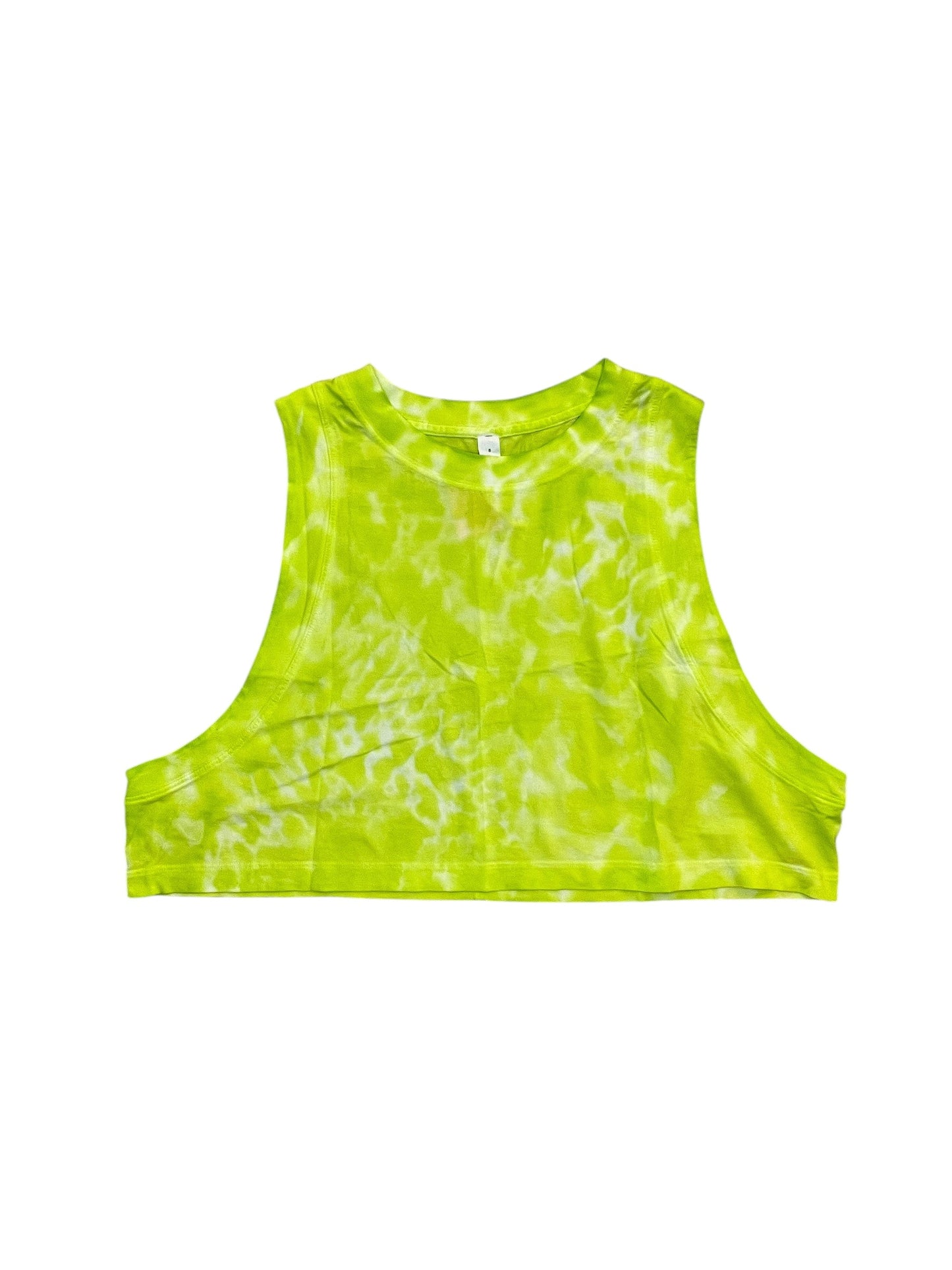 Athletic Tank Top By Lululemon In Green, Size:M