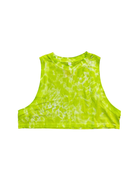 Athletic Tank Top By Lululemon In Green, Size:M