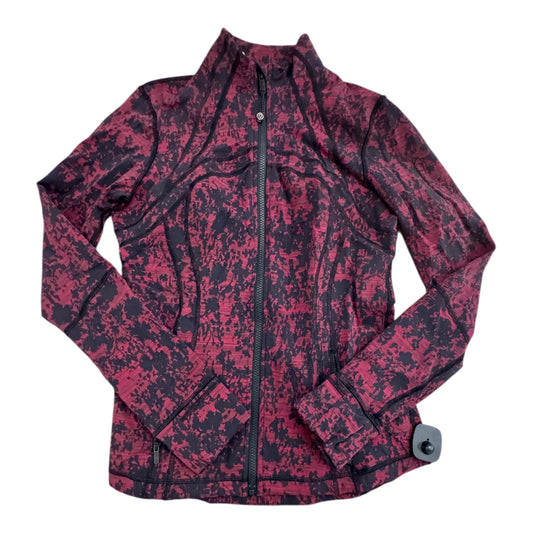 Athletic Jacket By Lululemon In Multi, Size:10