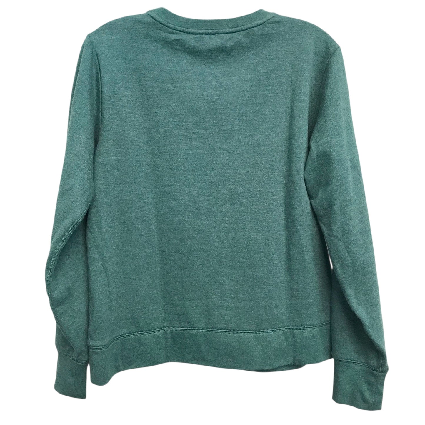 Sweatshirt Crewneck By Eddie Bauer In Green, Size:S