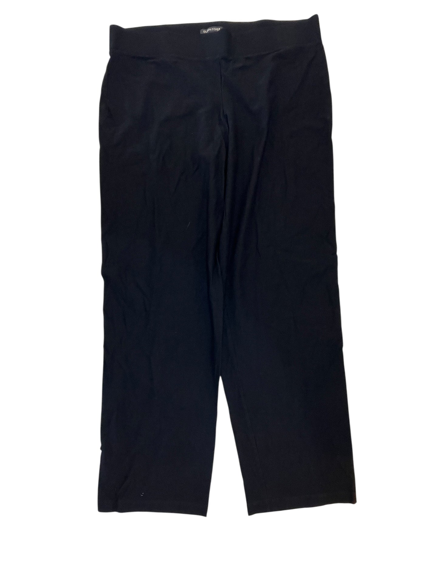 Pants Wide Leg By Eileen Fisher In Black, Size:L