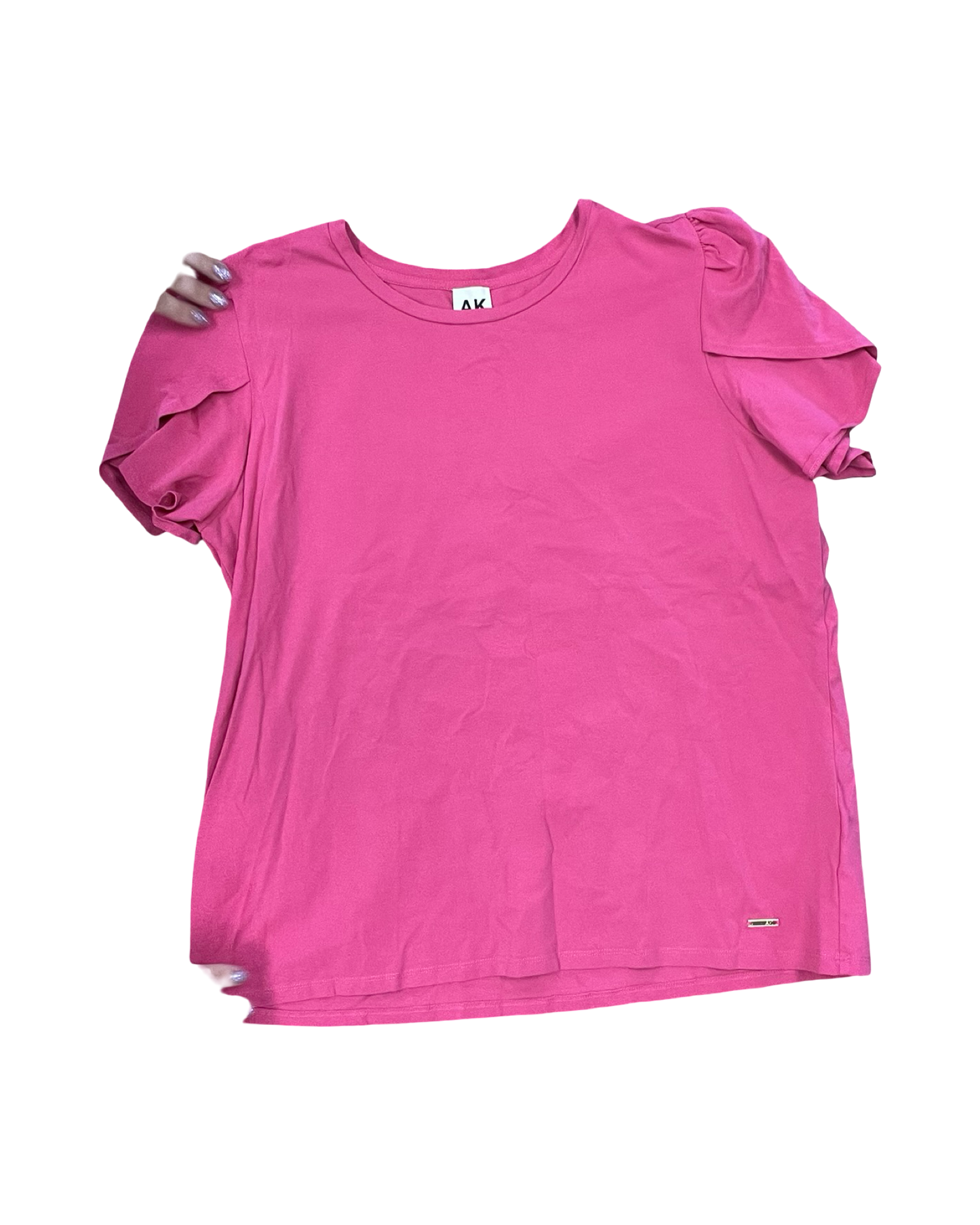Top Ss By Anne Klein In Pink, Size:Xl