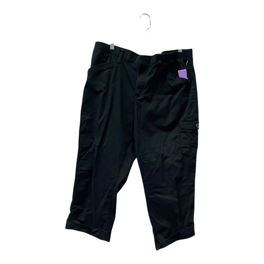 Capris By Lee In Black, Size:18