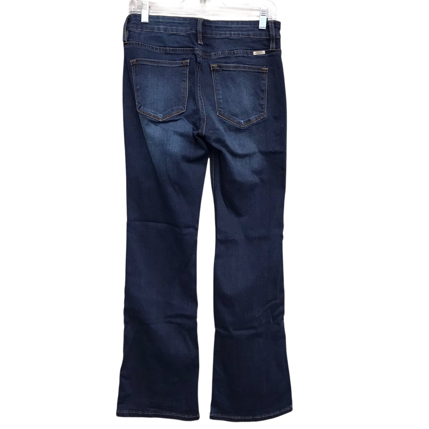 Jeans Flared By Kancan In Blue Denim, Size:6