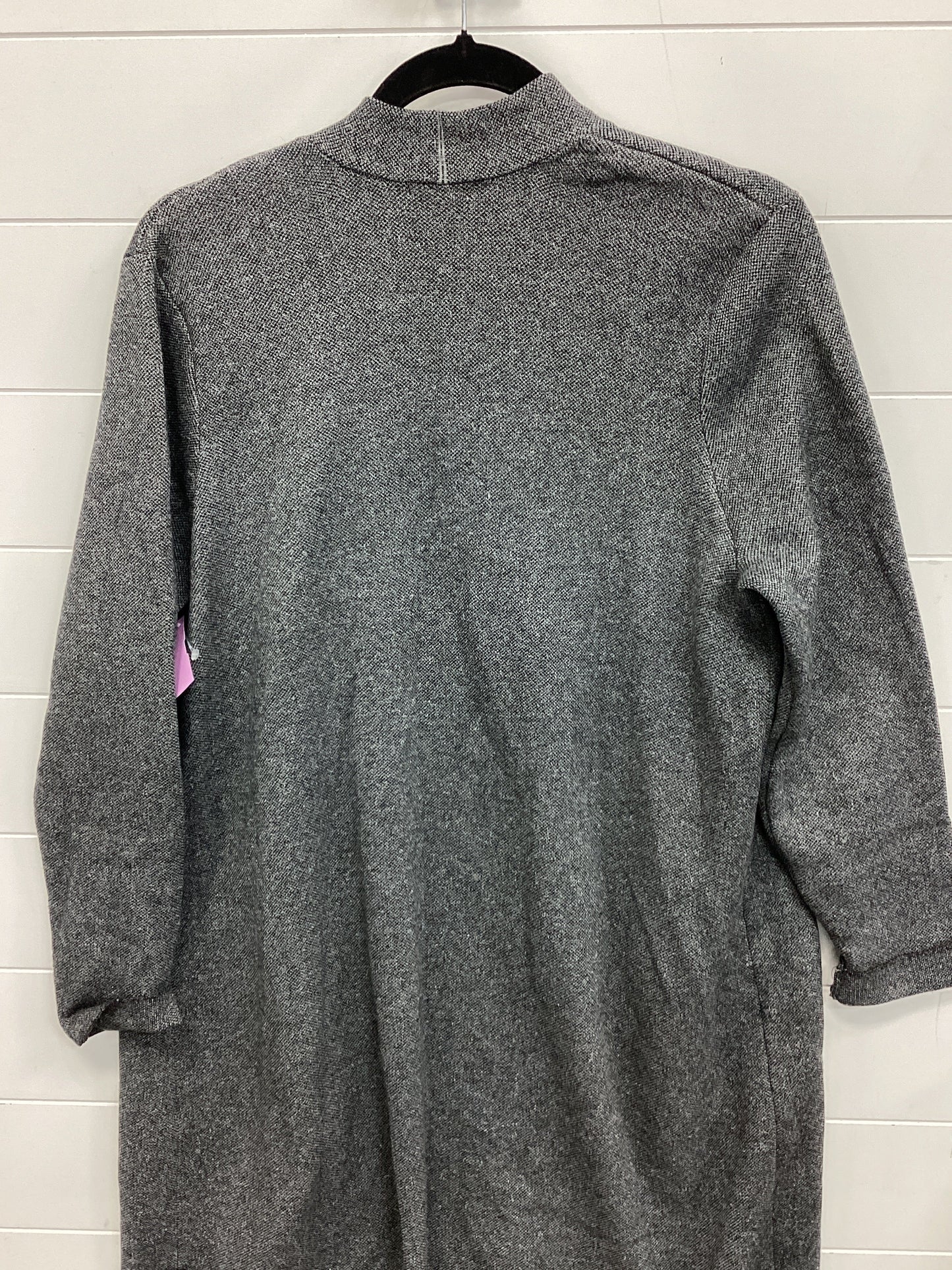 Sweater Cardigan By J. Jill In Grey, Size:Mp