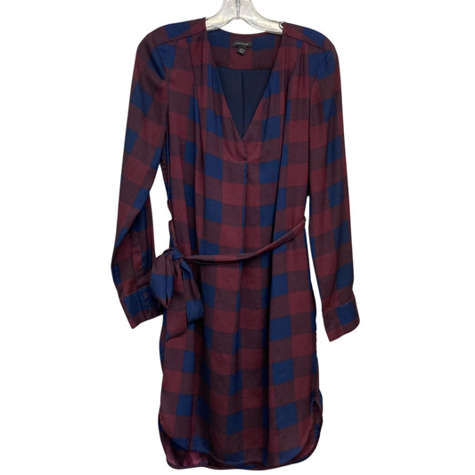 Dress Work By Ann Taylor In Blue & Red, Size:S