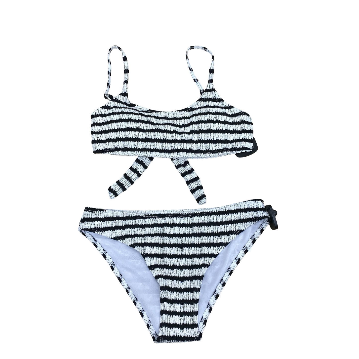 Swimsuit 2Pc By Cmc In Striped Pattern, Size:S