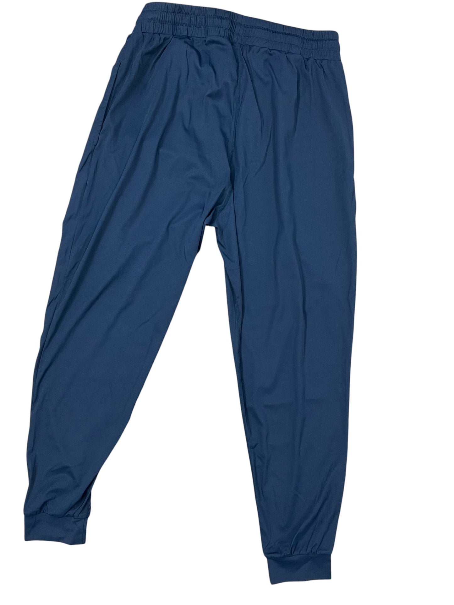 Athletic Pants By Mono B In Blue, Size:L
