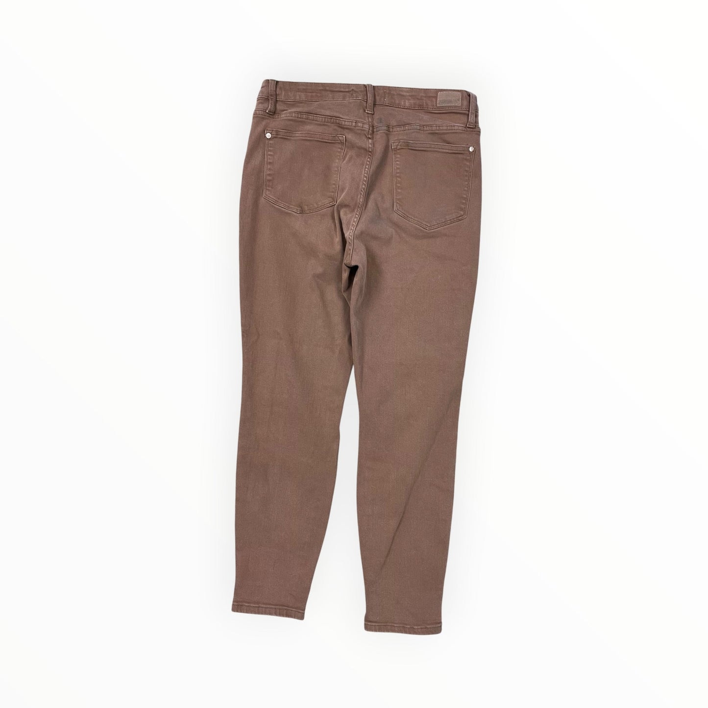 Jeans Straight By Judy Blue In Brown Denim, Size:14