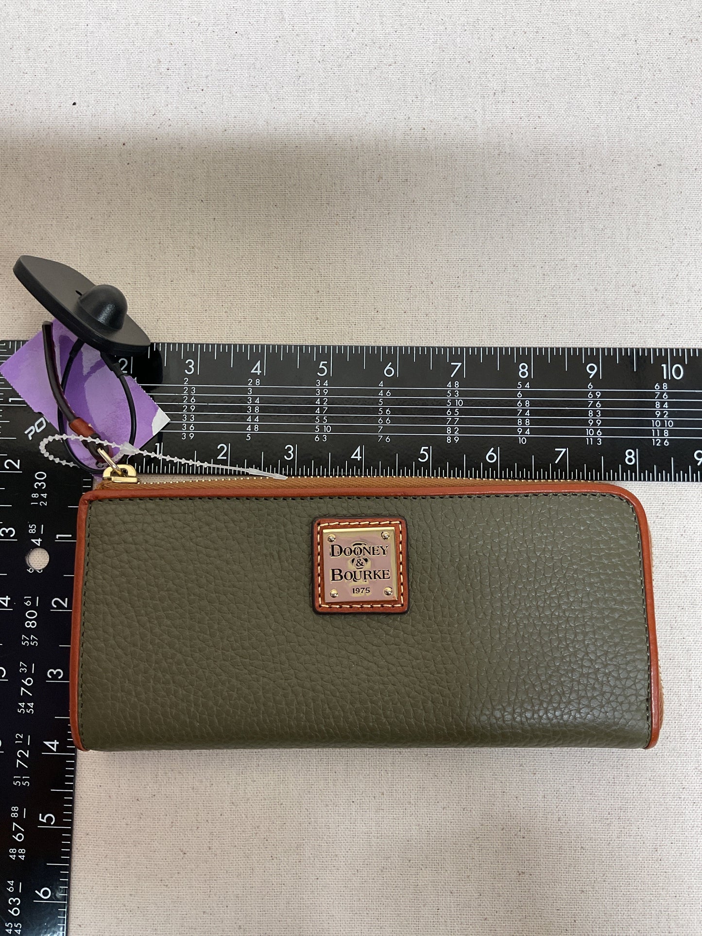 Wallet Designer By Dooney And Bourke In Green, Size:Medium