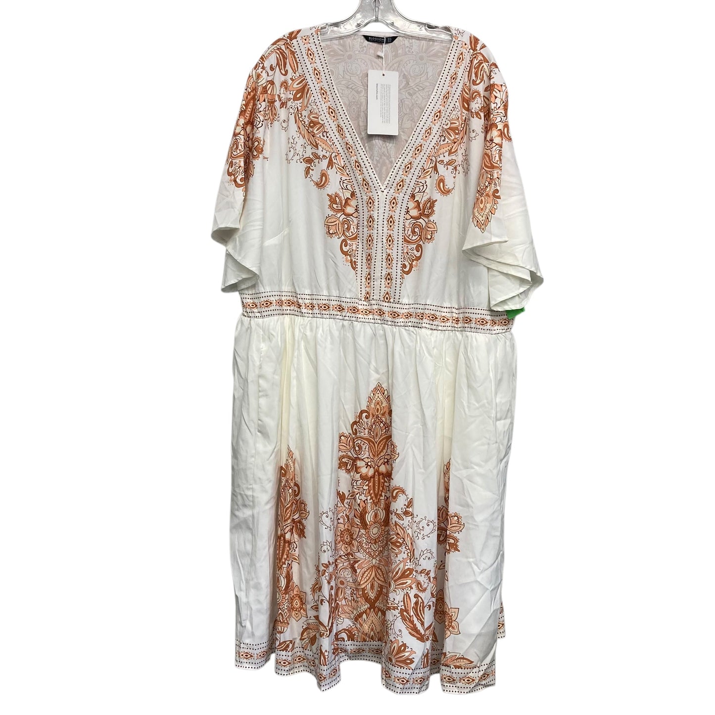 Dress Casual Midi By Bloomchic In Multi, Size:4X