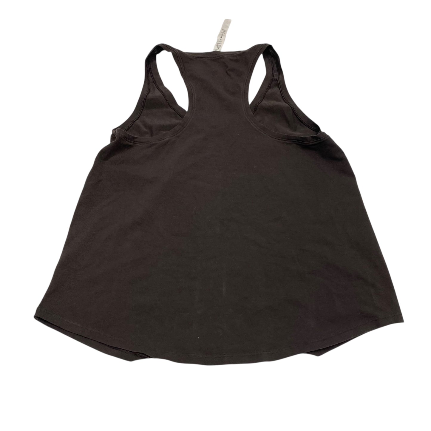Athletic Tank Top Designer By Lululemon In Brown, Size:M