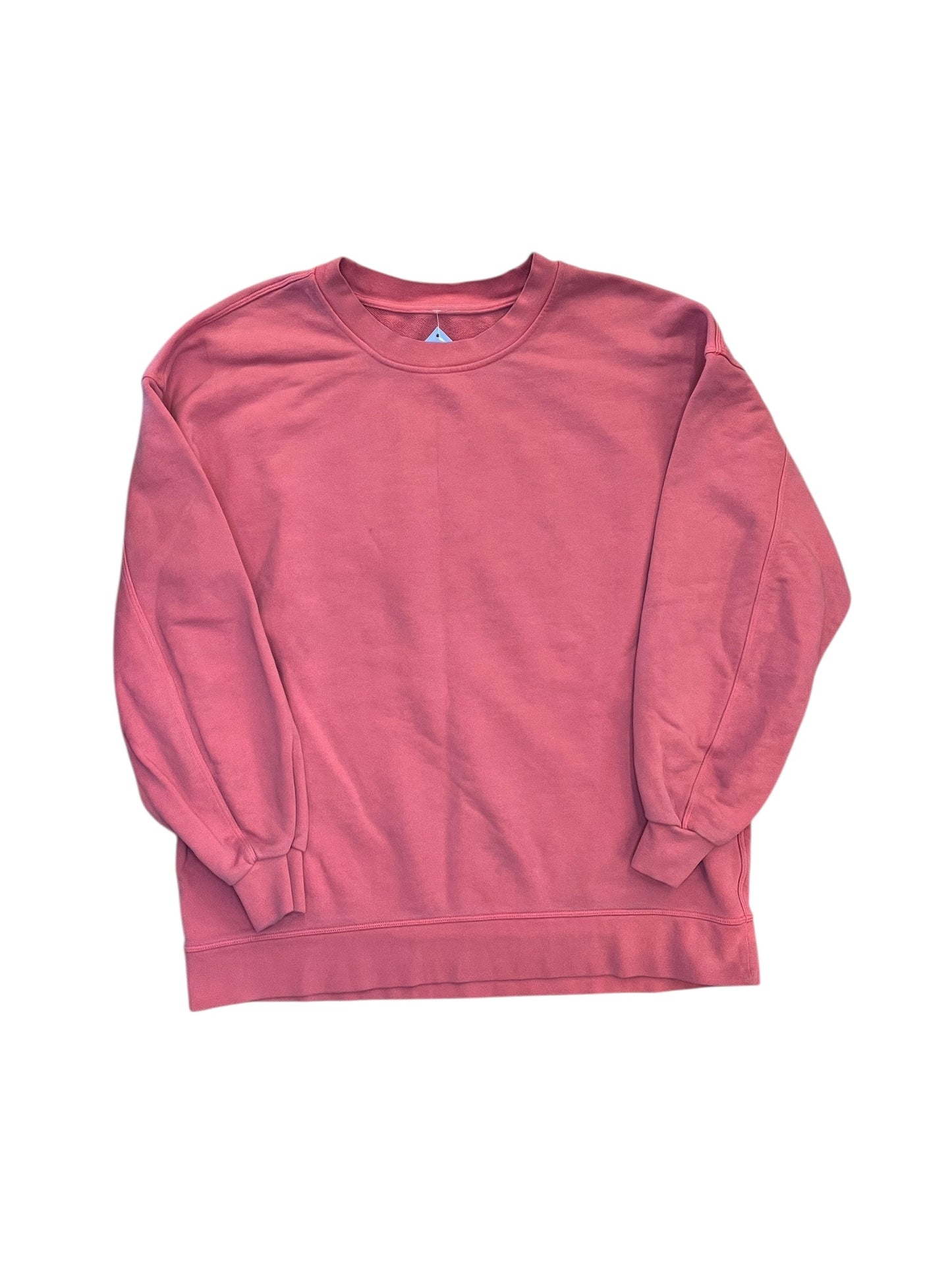 Athletic Sweatshirt Crewneck By Lululemon In Pink, Size:L