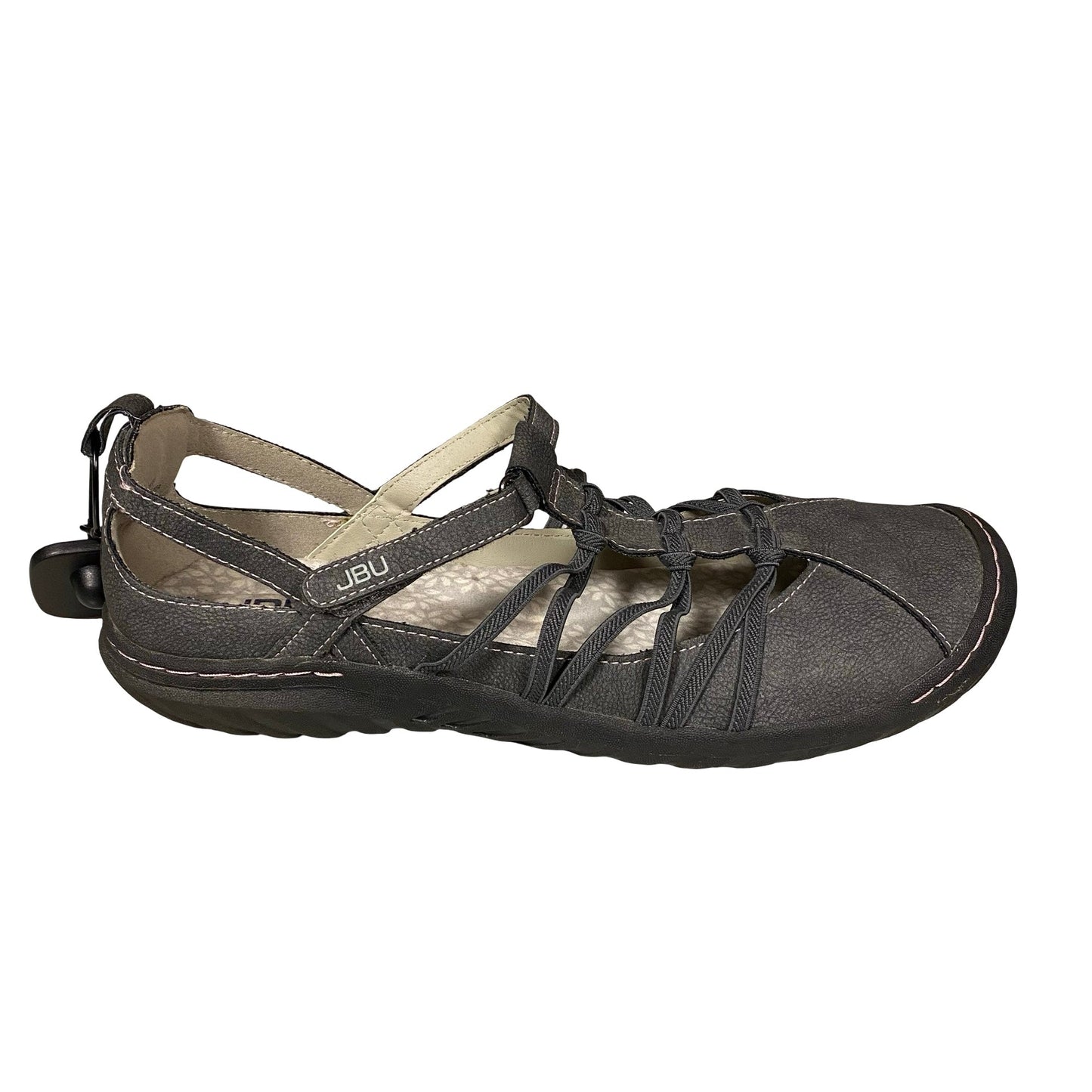 Shoes Flats By Jbu By Jambu In Grey, Size:11