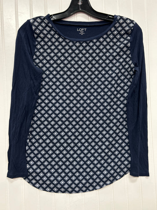Top Ls By Loft In Navy, Size:Xsp