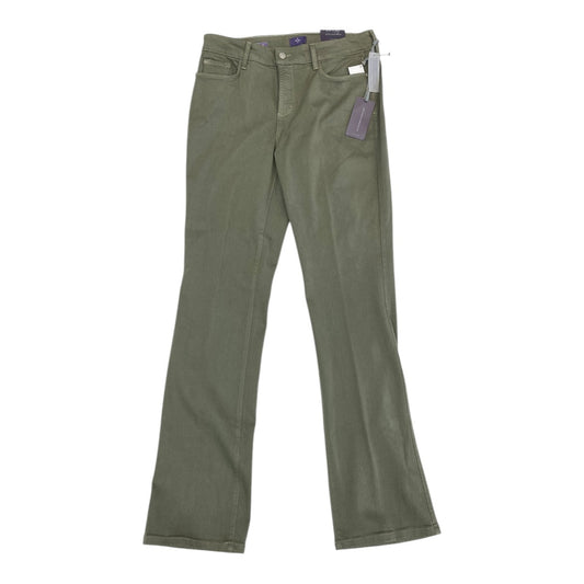 Jeans Straight By Not Your Daughters Jeans In Green, Size:12