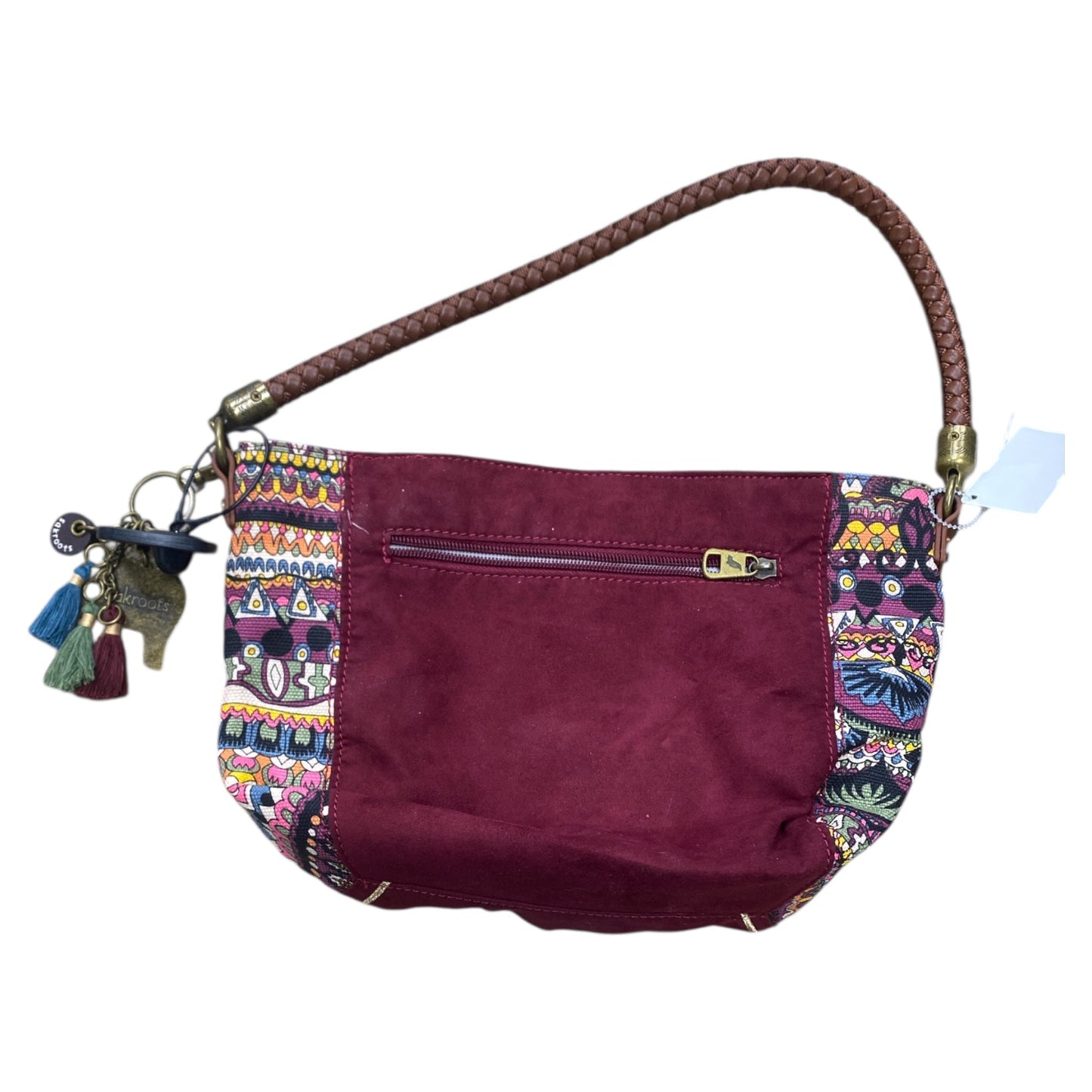 Handbag By Sakroots In Maroon, Size:Small