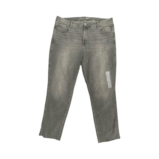 Jeans Straight By Old Navy In Grey, Size:16