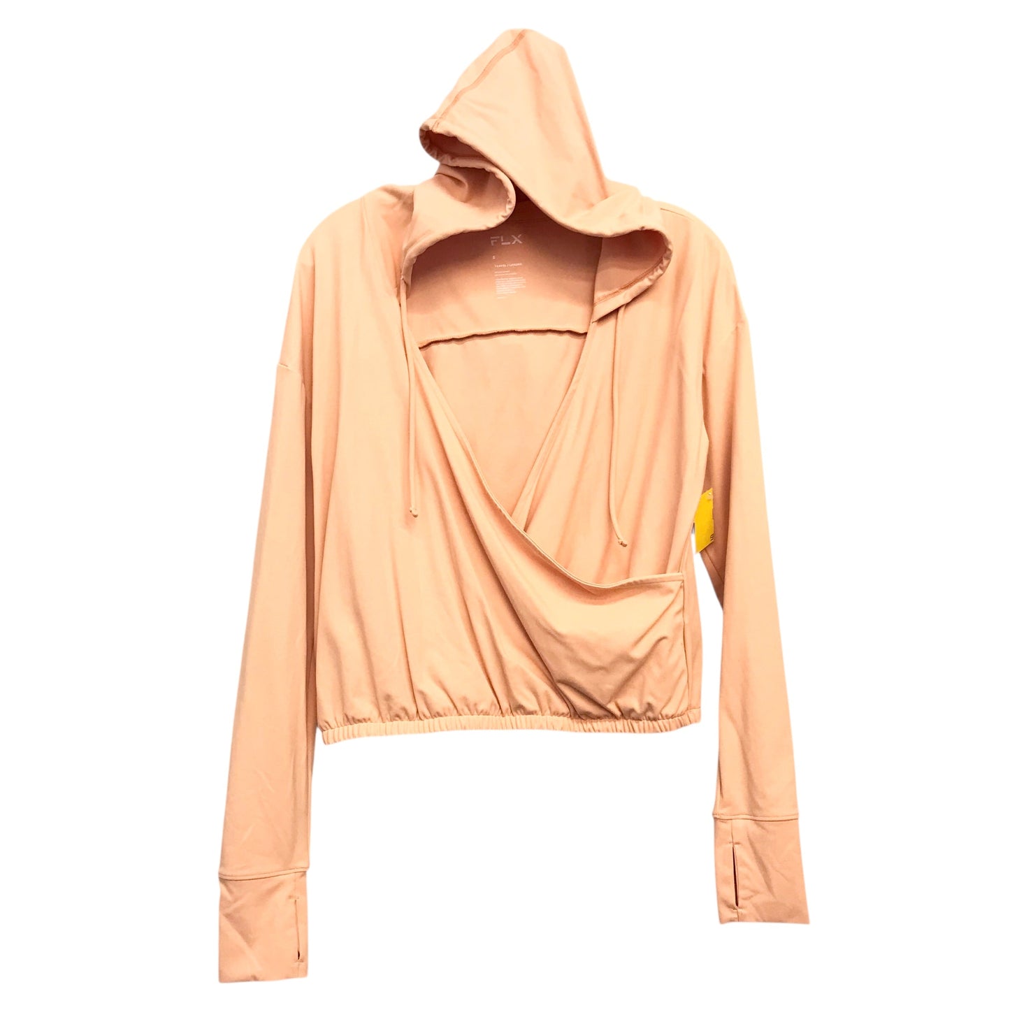 Athletic Jacket By Flx In Peach, Size:S