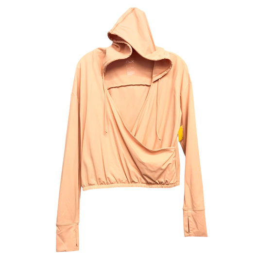 Athletic Jacket By Flx In Peach, Size:S