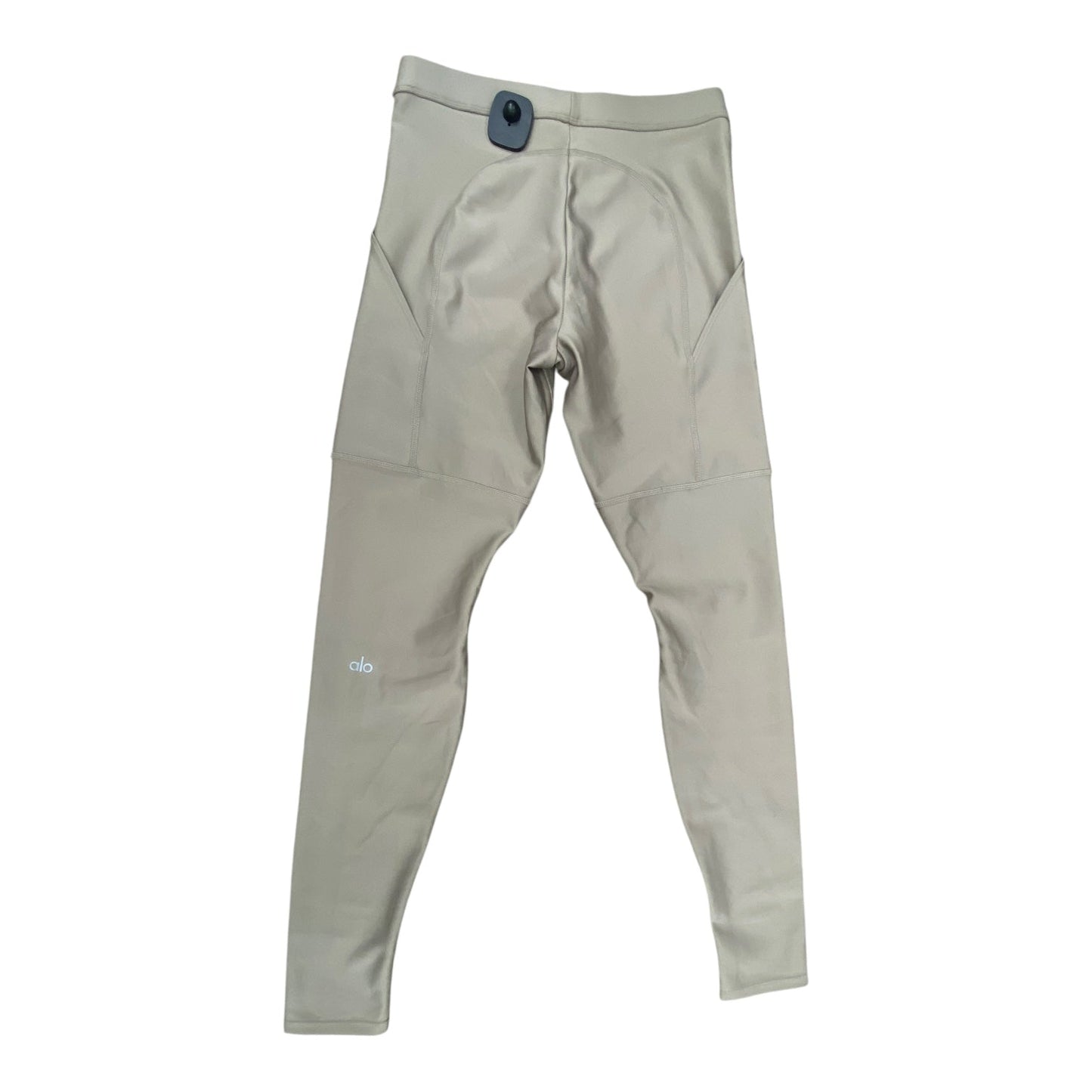 Athletic Leggings By Alo In Taupe, Size:M
