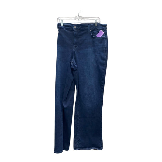 Jeans Boot Cut By Not Your Daughters Jeans In Blue Denim, Size:18