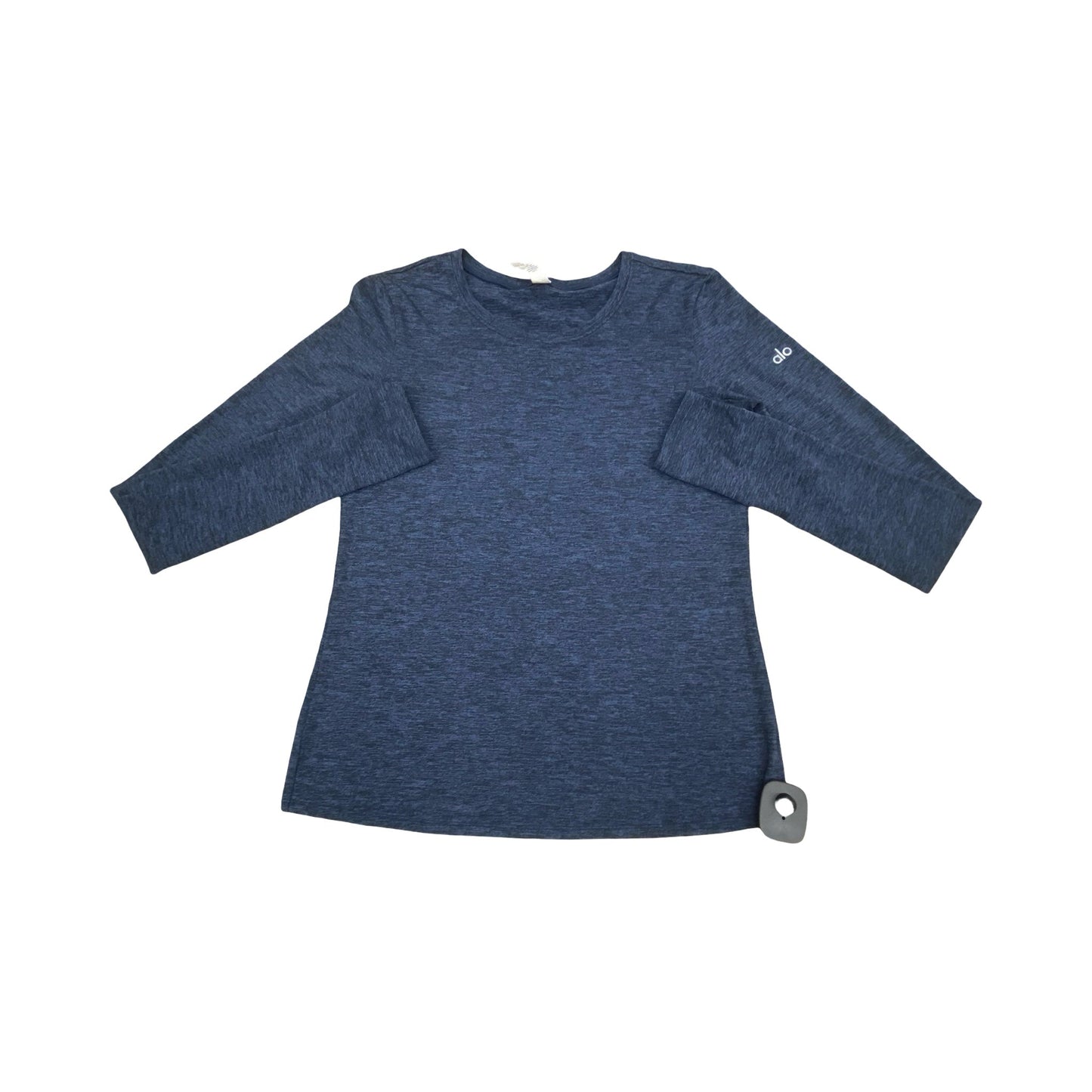 Athletic Top Ls Crewneck By Alo In Blue, Size:S
