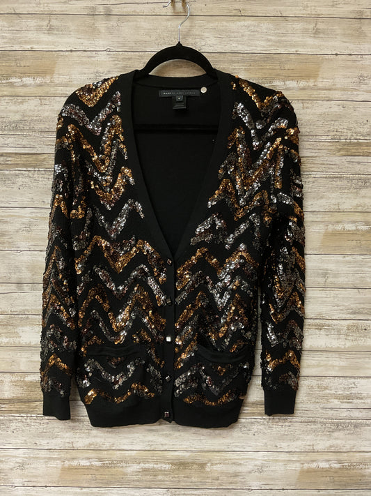 Sweater Cardigan Designer By Marc By Marc Jacobs In Gold & Silver, Size:S