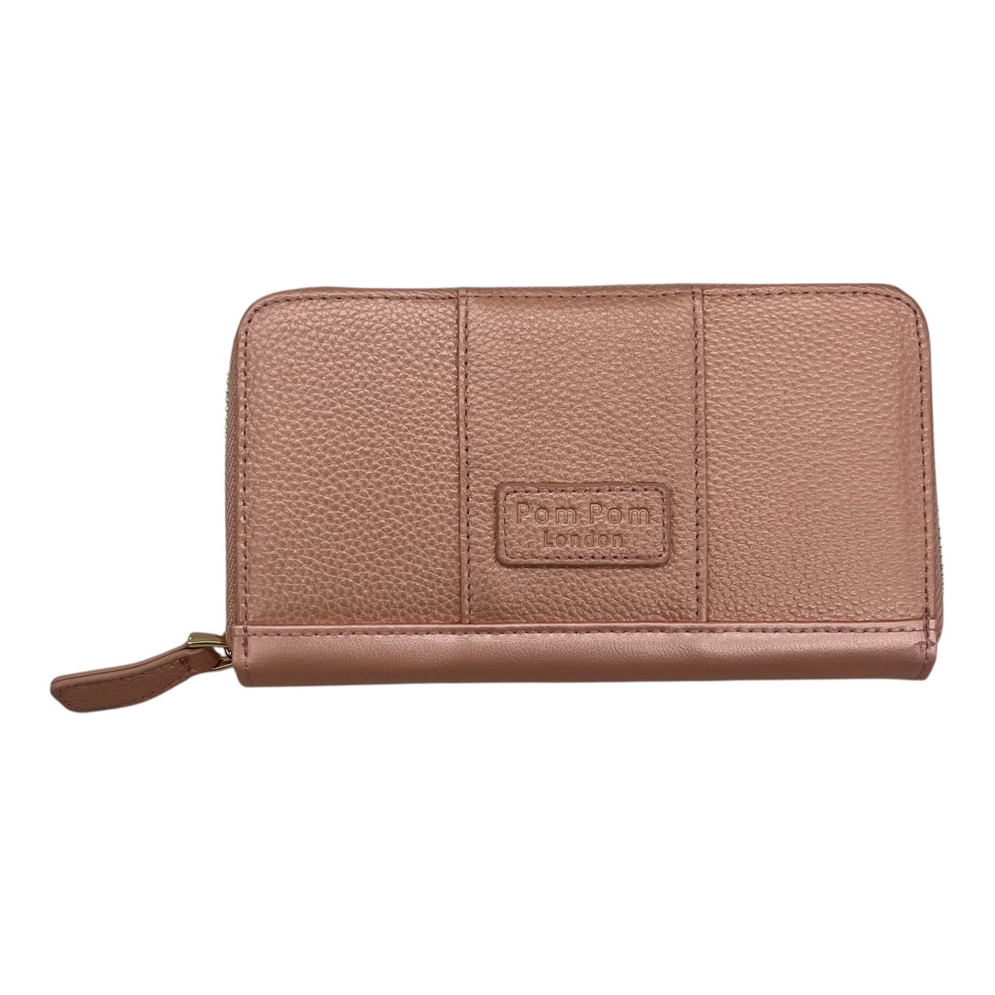 Wallet Leather By Clothes Mentor In Pink, Size:Large