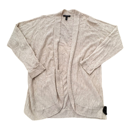 Sweater Cardigan Designer By Eileen Fisher In Tan, Size:Sp