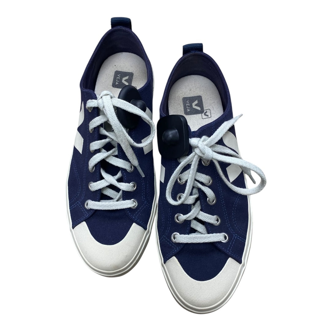 Shoes Sneakers By Veja In Blue & Cream, Size:9