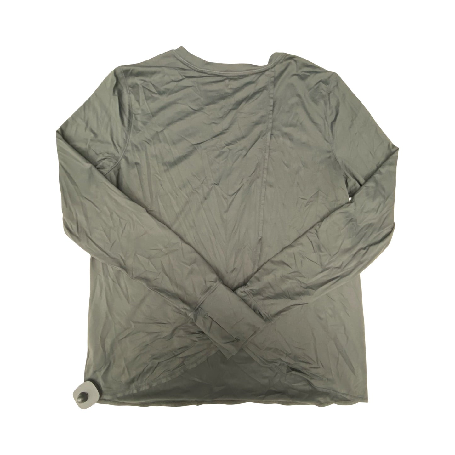 Athletic Top Ls Crewneck By Athleta In Grey, Size:M