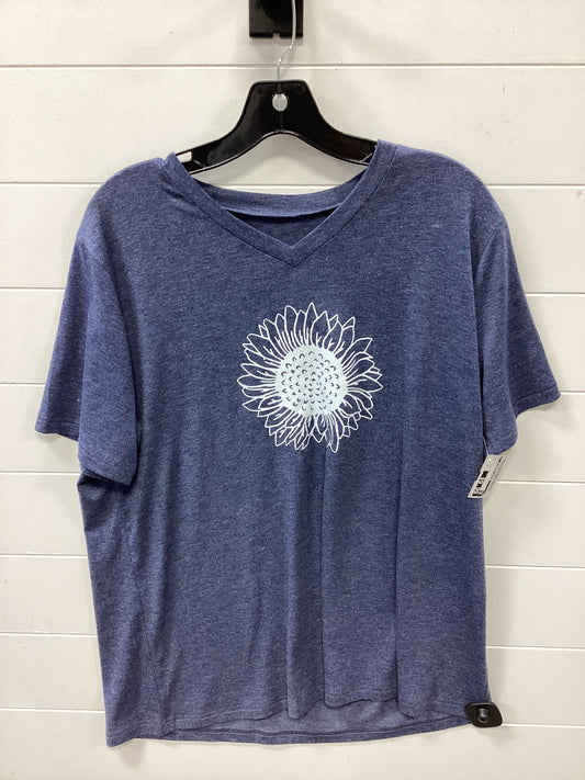 Top Ss By Clothes Mentor In Blue, Size:Xl