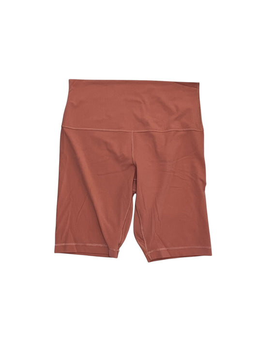 Athletic Shorts By Lululemon In Pink, Size:L