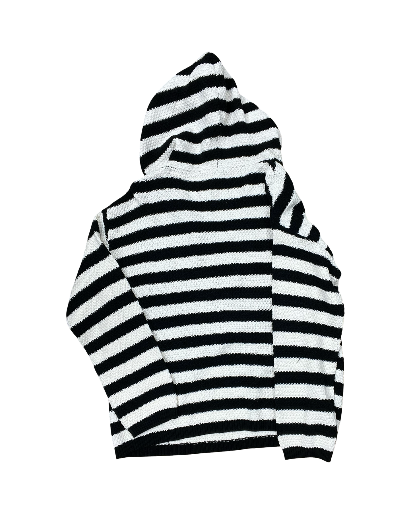 Sweater By Clothes Mentor In Black & White, Size:M