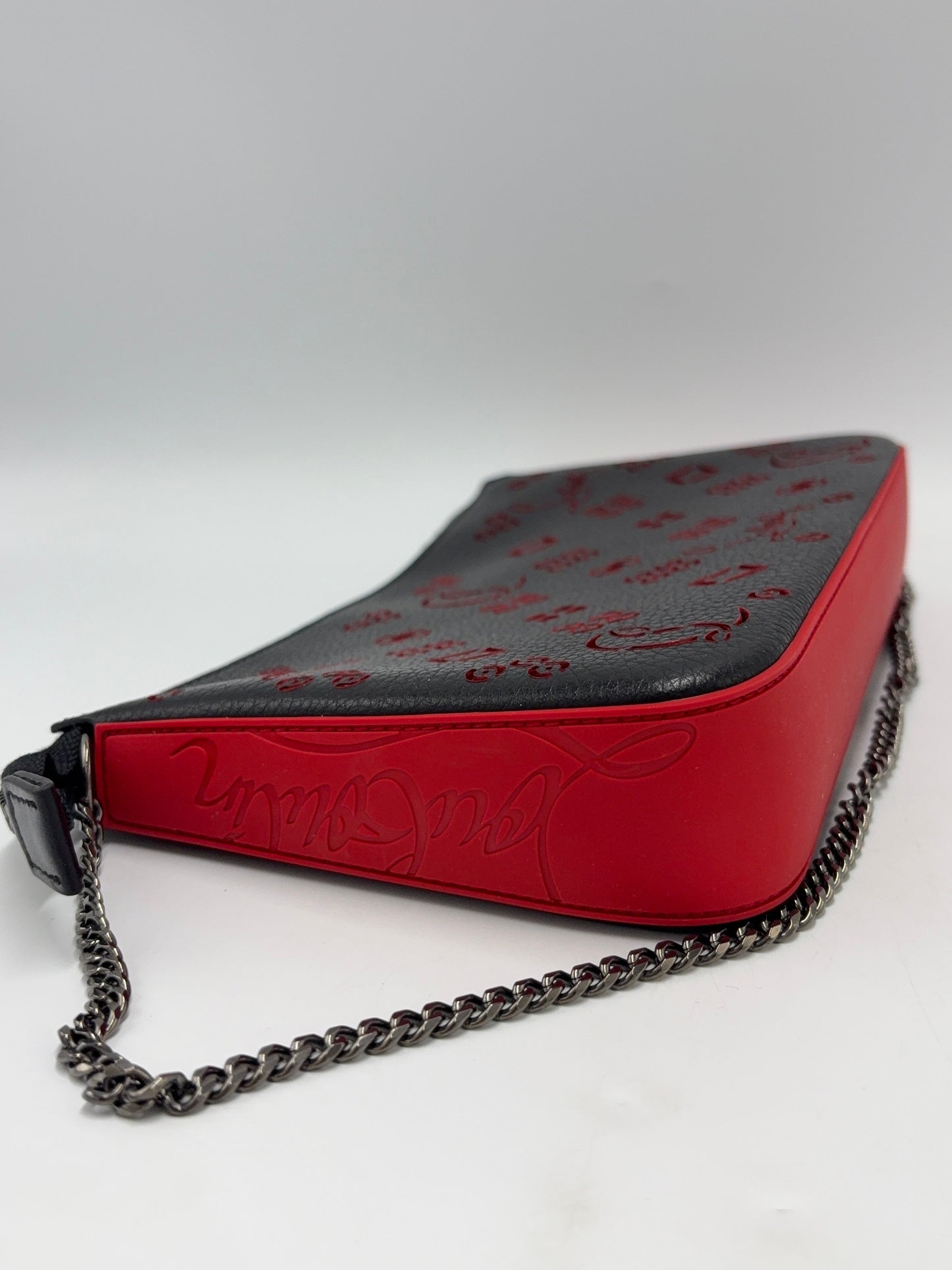 Christian Louboutin Calfskin Loubila Luxury Chain Handbag