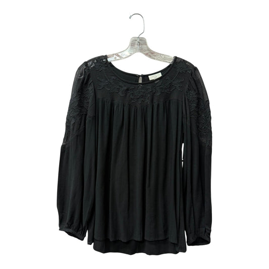 Top Ls By J. Jill In Black, Size:S