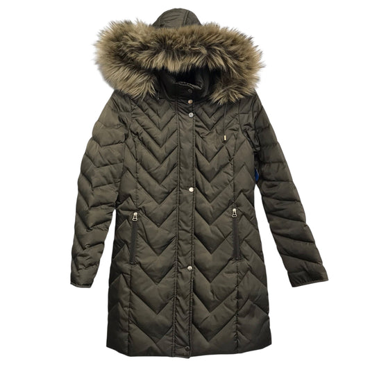 Coat Puffer & Quilted By Marc New York In Brown, Size:S