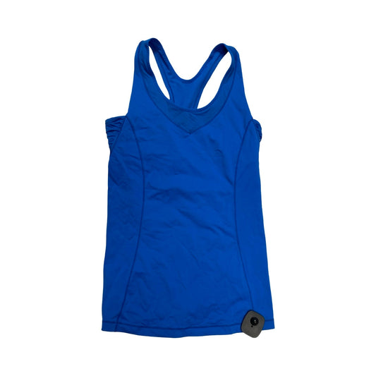 Athletic Tank Top By Lululemon In Blue, Size:8