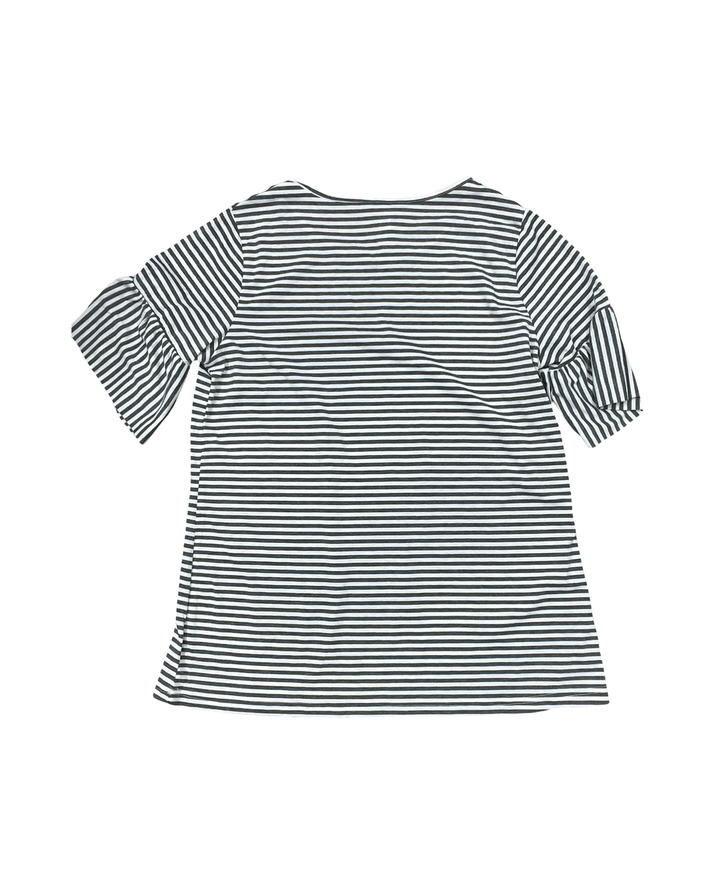 Top Ss By Tickled Teal In Grey & White, Size:M