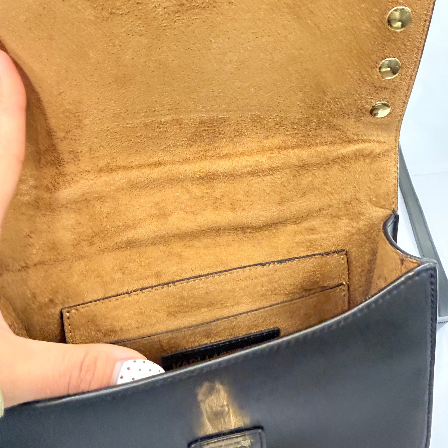 Crossbody Designer By Karl Lagerfeld, Size: Small