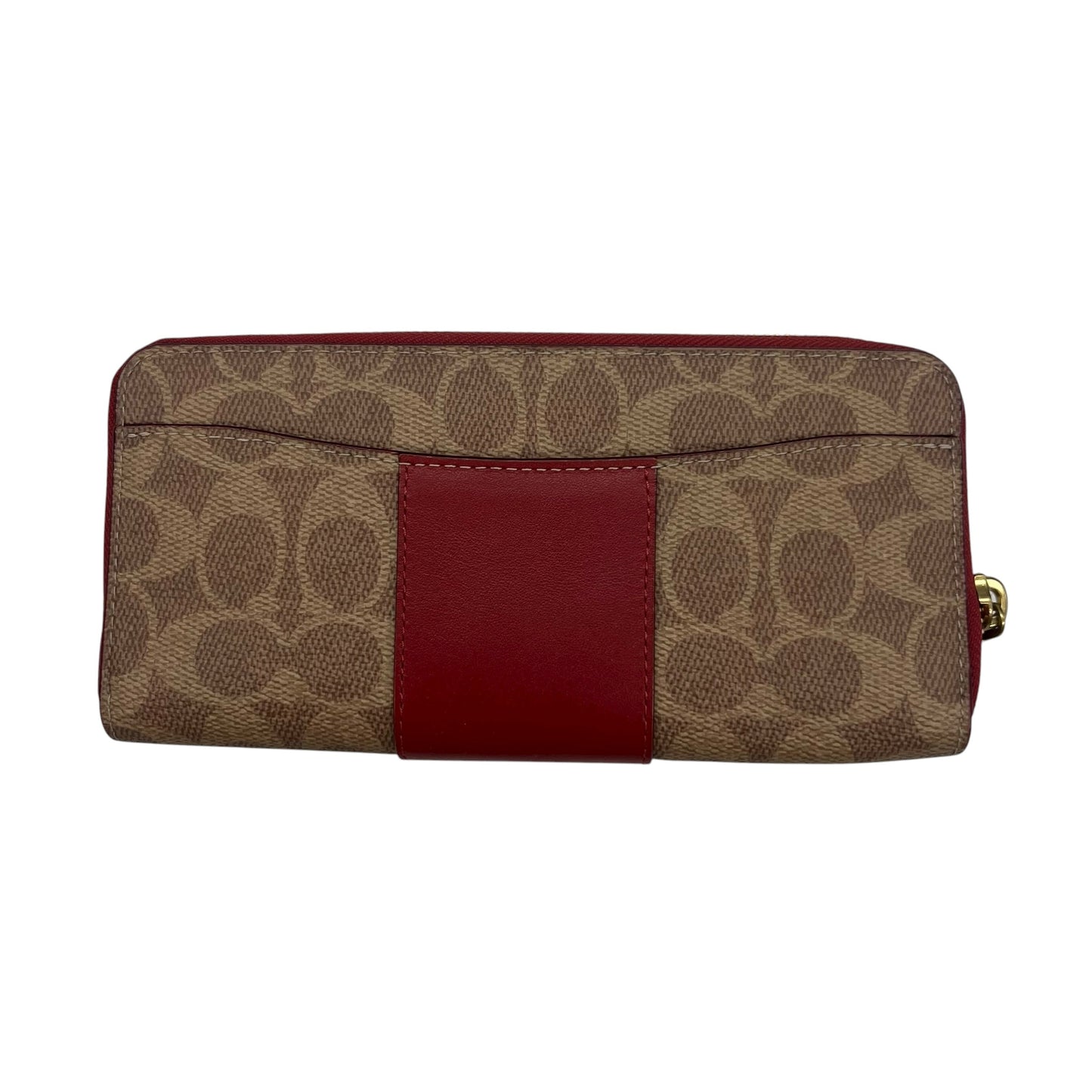 Wallet Designer By Coach In Brown, Size:Large