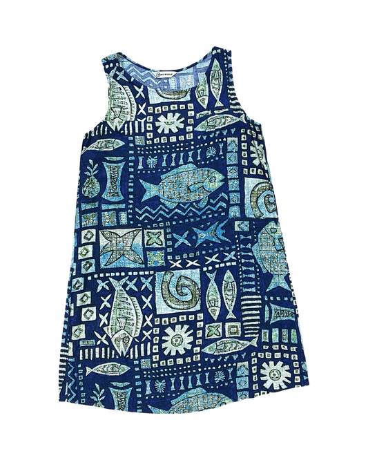 Tunic Sleeveless By Clothes Mentor In Blue, Size:S