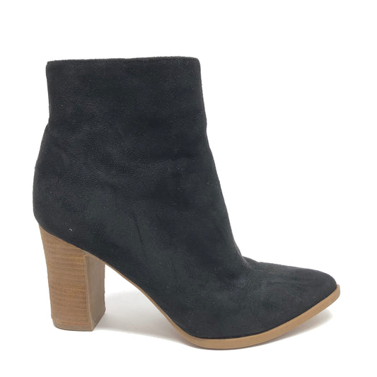 Boots Ankle Heels By Carlos By Carlos Santana In Black, Size: 9.5