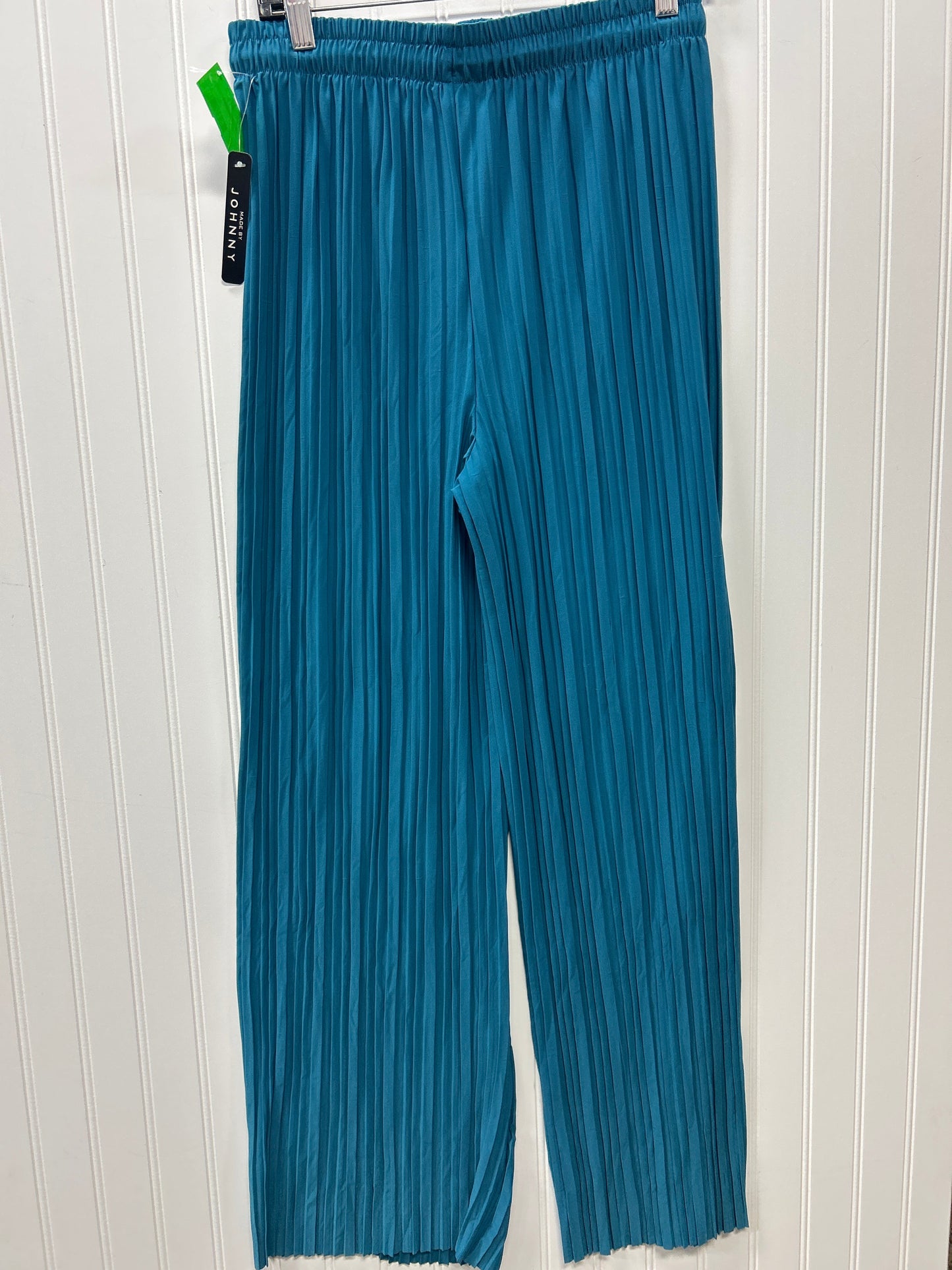 Pants Linen By Johnny Was In Blue, Size:1X